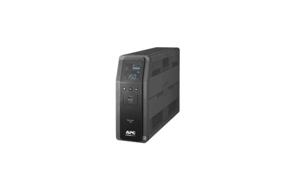 APC Back-UPS Pro 1500S, 1500VA, SineWave, 10 Outlets, 2 USB Charging Ports,  AVR, LCD interface - BR1500MS